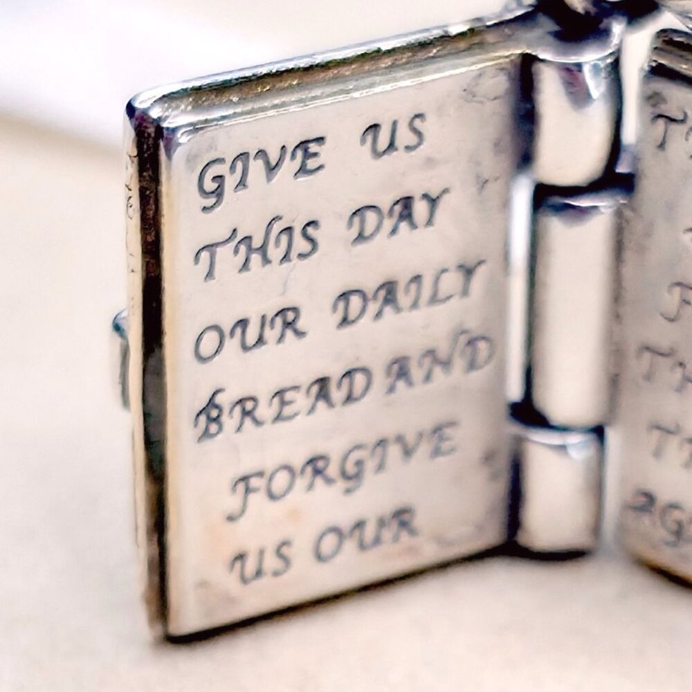 Brighton Silver-plated Holy Bible Dangle Charm - Picture 4 of 7